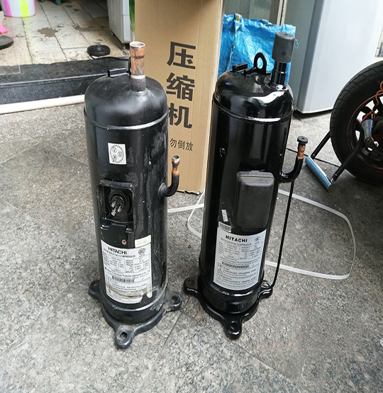 雁塔中央空调压缩机的更换维修